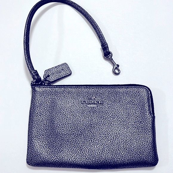 Coach Corner Zip Wristlet - Picture 3 of 8